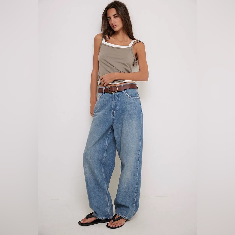 NWT Free People We The Free Cora Slouchy Jeans